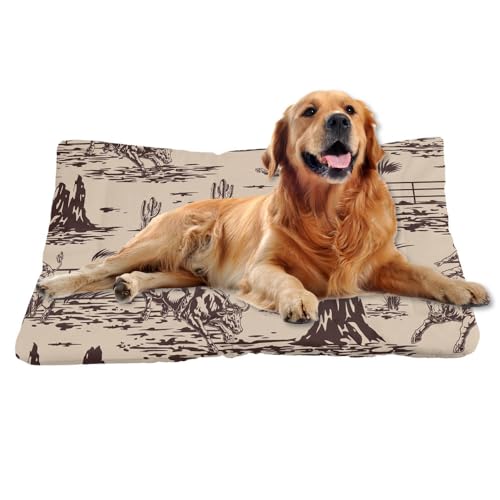 Nudoraw Hundebett Mittelgroße Hunde,Hundekissen Mittelgroße Hunde,Hundekörbchen,Hundebettn Waschbar,Hundematte Waschbarm,Hundebetten,Dog Bed,Hundekorb,Katzenkissen,Hundeliege,Cowboy-Muster,61x46cm Nudoraw Hundebett Mittelgroße Hunde,Hundekissen Mittelgroße Hunde,Hundekörbchen,Hundebettn Waschbar,Hundematte Waschbarm,Hundebetten,Dog Bed,Hundekorb,Katzenkissen,Hundeliege,Cowboy-Muster,61x46cm von Nudoraw