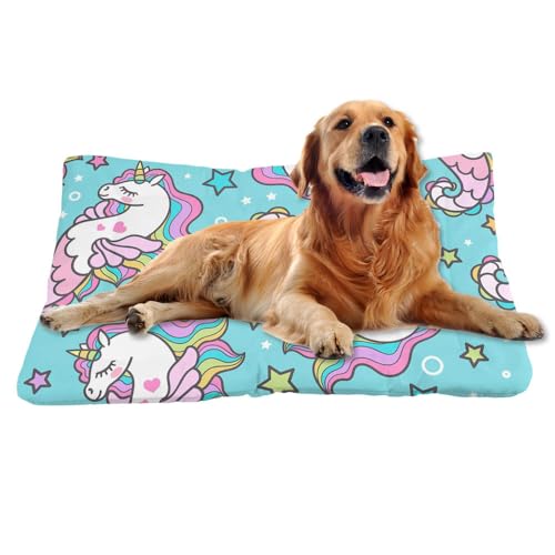 Nudoraw Hundebett Mittelgroße Hunde,Hundekissen Mittelgroße Hunde,Hundekörbchen,Hundekorb,Hundematte Waschbarm,Dog Bed,Hundebettn Waschbar,Hundebetten,Katzenkissen,Hundeliege,Einhorn,61x46cm Nudoraw Hundebett Mittelgroße Hunde,Hundekissen Mittelgroße Hunde,Hundekörbchen,Hundekorb,Hundematte Waschbarm,Dog Bed,Hundebettn Waschbar,Hundebetten,Katzenkissen,Hundeliege,Einhorn,61x46cm von Nudoraw