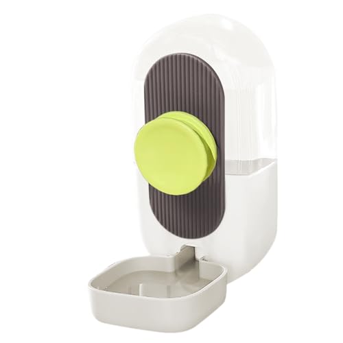 Nudorpn Automatischer Vogelfutterspender Wasserspender Set, Clear Automatic Food Container, Vogelkäfig-Futterspender mit Sitzstange für Wellensittiche, Sittiche, Nymphensittiche, Finken von Nudorpn