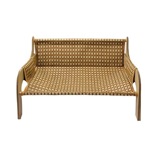 Nudorpn Katzen Hängematte, Haustier Sofa Schlafplatz, Atmungsaktives Erhöhtes Schlafmöbel Für Innen Außen Wohnzimmer Schlafzimmer Sommer Welpen Kitten Nudorpn Katzen Hängematte, Haustier Sofa Schlafplatz, Atmungsaktives Erhöhtes Schlafmöbel Für Innen Außen Wohnzimmer Schlafzimmer Sommer Welpen Kitten von Nudorpn