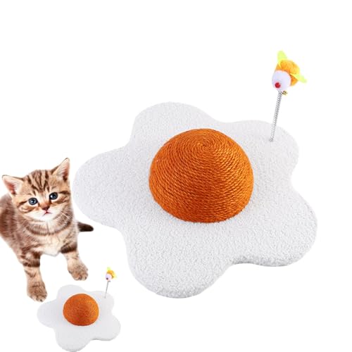 Nudorpn Kratzpolster für Katzen, Katzenkratztafel | Katzenkratzer Sisal CROCKING BRA6 Kitten TOOYS | Möbelschutz interaktives Spielzeug mit Bienenteaser, Blütenform, schützt Wände, Sofas, Teppiche Nudorpn Kratzpolster für Katzen, Katzenkratztafel | Katzenkratzer Sisal CROCKING BRA6 Kitten TOOYS | Möbelschutz interaktives Spielzeug mit Bienenteaser, Blütenform, schützt Wände, Sofas, Teppiche von Nudorpn