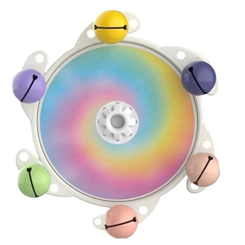 Nudorpn Vogelspielzeug Für Sittiche, Wellensittiche Knabberspielzeug Mit Drehfunktion, Interaktives Beschäftigungsspiel zur Kauanreicherung für Nymphensittiche, Unzertrennliche, Conure und Loris für von Nudorpn