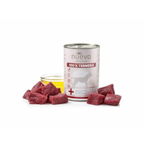 NUEVO Sensitive Hundedose: 100% Rindfleisch, 400 g, Hund von Nuevo