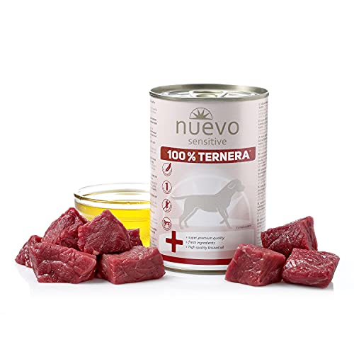 NUEVO Sensitive Hundedose: 100% Rindfleisch, 400 g, Hund von Nuevo