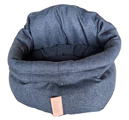 NUFNUF - Bed Benji pepper grey XS von Nufnuf
