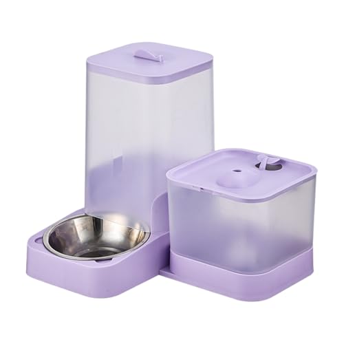Automatische Haustierfutter- Und Wasserspender, Wasserspenderschale, Haustier -Fütterungsbehälter, Edelstahlschale, Fortschrittliche Sicherheitsmerkmale, 810 G Für Kleine, Mittlere Und Große Rasse Automatische Haustierfutter- Und Wasserspender, Wasserspenderschale, Haustier -Fütterungsbehälter, Edelstahlschale, Fortschrittliche Sicherheitsmerkmale, 810 G Für Kleine, Mittlere Und Große Rasse von Nuhjytgf