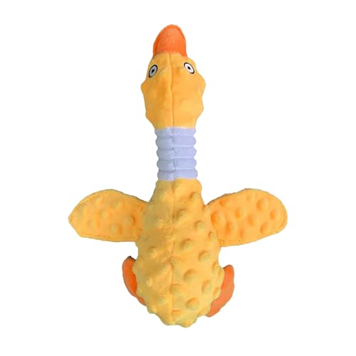 Entenhundspielzeug, Ansprechendes Sound, 30 Cm, Beruhigende Hundeunterstützung, Gefüllte Entenhundkauenspielzeug, Hygienisches Und Zuverlässiges Design, Für Beruhigende Mundreinelzähne Massieren von Nuhjytgf