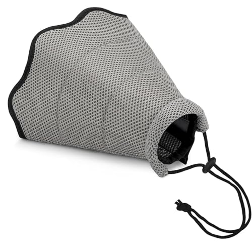 Nuhjytgf Bequemer Hundekegel | Atmungsaktive Anti-Leck-Halsband-Alternative – bequemer Schutz, verhindert Beißschutz für drinnen und draußen, Schlafsaal, Schlafzimmer, Wohnung, Wohnzimmer von Nuhjytgf