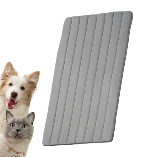 Nuhjytgf Kühlmatte für kleine Hunde, weiche Kühldecke, waschbarer und wiederverwendbarer Stoff, rutschfeste Unterseite, 91 x 58 x 2 cm, für Zuhause, Kiste, Auto oder Außenbereich, Sommertage Nuhjytgf Kühlmatte für kleine Hunde, weiche Kühldecke, waschbarer und wiederverwendbarer Stoff, rutschfeste Unterseite, 91 x 58 x 2 cm, für Zuhause, Kiste, Auto oder Außenbereich, Sommertage von Nuhjytgf