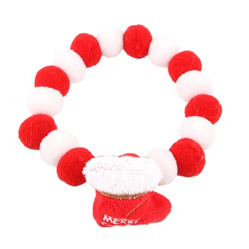 Nuhjytgf Weihnachts-Halsbänder für Katzen, dehnbares, buntes Halsband für Hunde, Weihnachten, Haustierzubehör für Hunde und Katzen, um Fotos zu machen und den täglichen Spaziergang zu machen Nuhjytgf Weihnachts-Halsbänder für Katzen, dehnbares, buntes Halsband für Hunde, Weihnachten, Haustierzubehör für Hunde und Katzen, um Fotos zu machen und den täglichen Spaziergang zu machen von Nuhjytgf