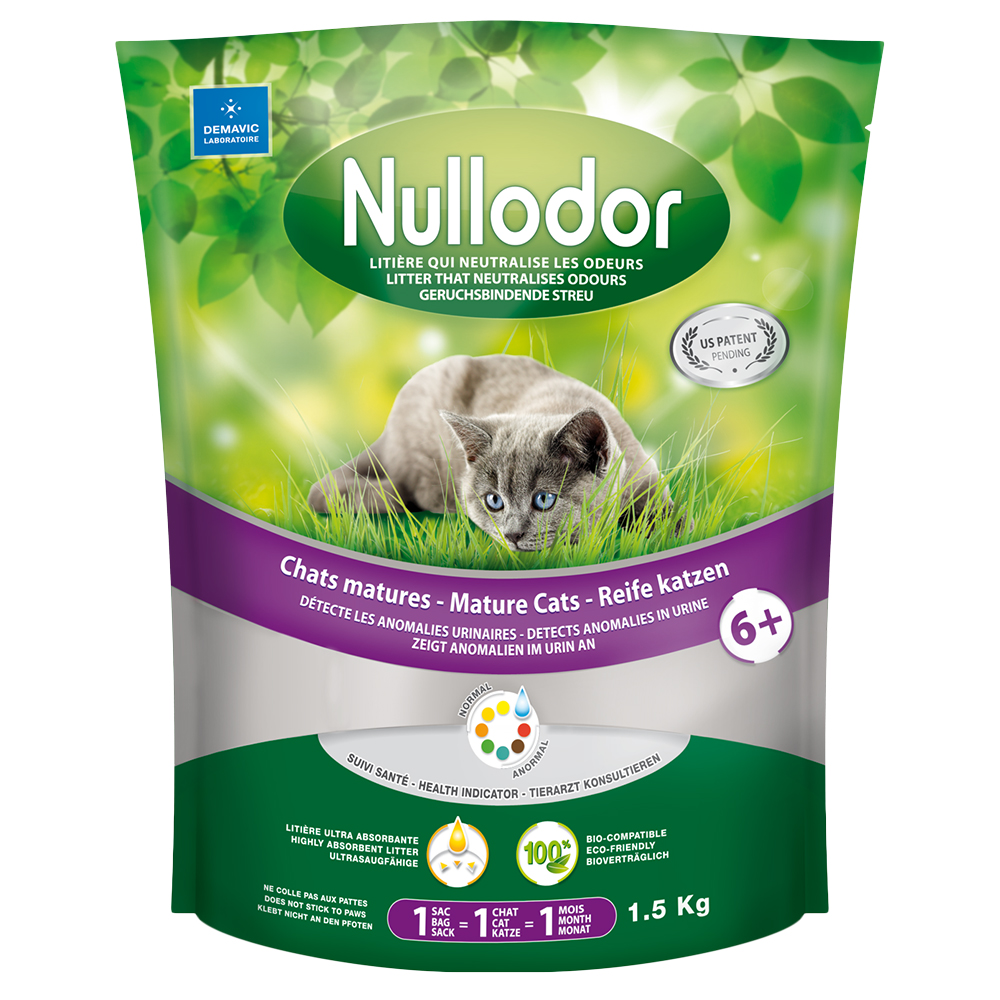 Nullodor Mature Cats Katzenstreu - 1,5 kg von Nullodor