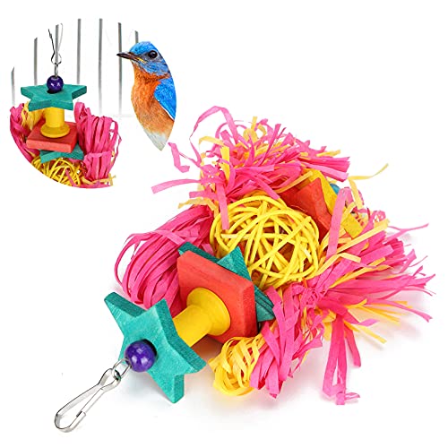 Papageien-Schredder-Spielzeug, Papageien-Schredder-Spielzeug Bunt für das Training für kleine Vögel Papageien-Schredder-Spielzeug, Papageien-Schredder-Spielzeug Bunt für das Training für kleine Vögel von Nunafey