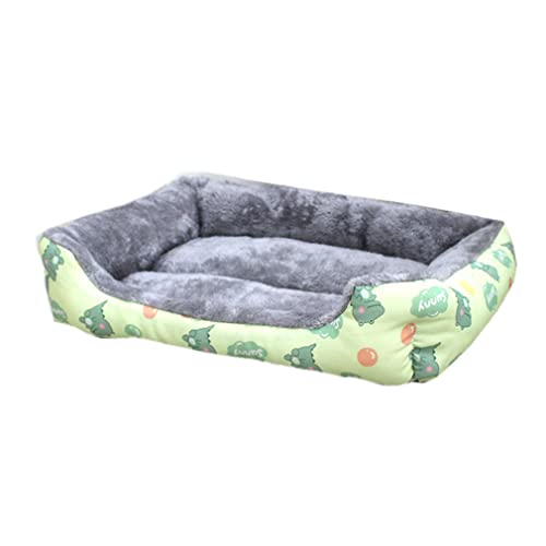 Hundebett, Langes, Beruhigendes Plüsch-Haustierbett, Waschbare Kistenmatte, rutschfeste Unterseite, Jumbo, Große Und Mittelgroße Hunde Und Katzen,L Hundebett, Langes, Beruhigendes Plüsch-Haustierbett, Waschbare Kistenmatte, rutschfeste Unterseite, Jumbo, Große Und Mittelgroße Hunde Und Katzen,L von Nunubee