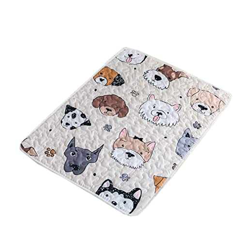 Hundebox-Matratze, Hundebett, Sommer-Baumwolle, Waschbare Box, Hundebox-Unterlage, Weiche Welle,S Hundebox-Matratze, Hundebett, Sommer-Baumwolle, Waschbare Box, Hundebox-Unterlage, Weiche Welle,S von Nunubee