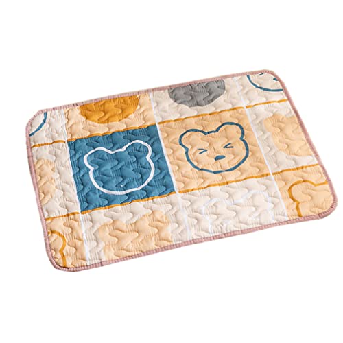 Hundebox-Matratze, Hundebett, Sommer-Baumwolle, Waschbare Box, Hundebox-Unterlage, Weiche Welle,XXL Hundebox-Matratze, Hundebett, Sommer-Baumwolle, Waschbare Box, Hundebox-Unterlage, Weiche Welle,XXL von Nunubee