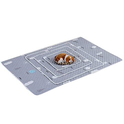 Nunubee Coole Matte Für Hunde, Selbstkühlende Matten Für Haustiere, Sommer-Schlafmatratze, Zubehör Für Katzen, Welpen, Zuhause Und Reisen,L Nunubee Coole Matte Für Hunde, Selbstkühlende Matten Für Haustiere, Sommer-Schlafmatratze, Zubehör Für Katzen, Welpen, Zuhause Und Reisen,L von Nunubee