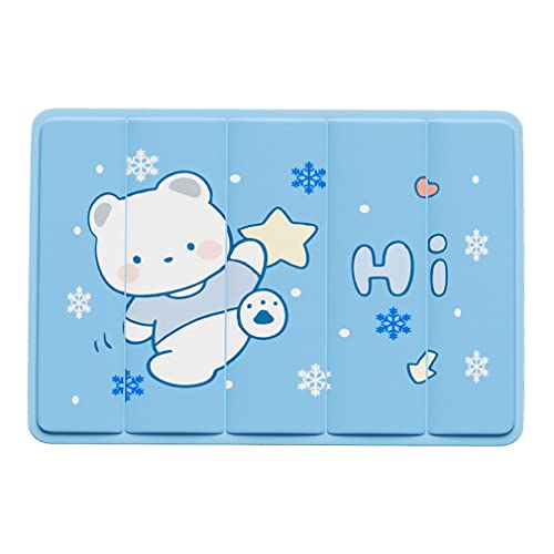 Nunubee Kühlmatte Für Hunde, Cartoon-Kühlmatte, Hunde-Haustier-Kühlmatte, Ungiftiges Gel, Selbstkühlendes Pad, Katzen-Kühlpads,L Nunubee Kühlmatte Für Hunde, Cartoon-Kühlmatte, Hunde-Haustier-Kühlmatte, Ungiftiges Gel, Selbstkühlendes Pad, Katzen-Kühlpads,L von Nunubee