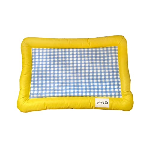 Nunubee Kühlmatte Für Hunde, Langlebig, Ungiftig, Selbstkühlende Unterlage Für Haustiere, Perfekt Für Den Heißen Sommer Von Hunden Und Katzen,L Nunubee Kühlmatte Für Hunde, Langlebig, Ungiftig, Selbstkühlende Unterlage Für Haustiere, Perfekt Für Den Heißen Sommer Von Hunden Und Katzen,L von Nunubee