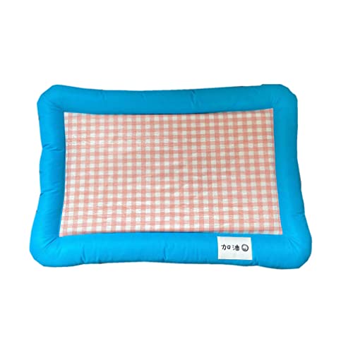 Nunubee Kühlmatte Für Hunde, Langlebig, Ungiftig, Selbstkühlende Unterlage Für Haustiere, Perfekt Für Den Heißen Sommer Von Hunden Und Katzen,L Nunubee Kühlmatte Für Hunde, Langlebig, Ungiftig, Selbstkühlende Unterlage Für Haustiere, Perfekt Für Den Heißen Sommer Von Hunden Und Katzen,L von Nunubee