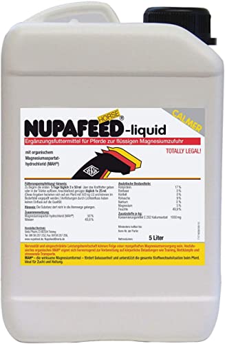 NUPAFEED Horse Liquid Ergänzungsfutterm.f.Pferde 5000 ml von Nupafeed