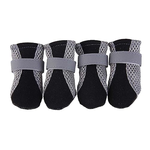 Hunde-Wanderstiefel – Wanderstiefel aus Netzstoff, Pfotenschutz, atmungsaktiv, verstellbar, rutschfest, für Outdoor, Laufen, Spazierengehen, Wandern Nupaque Hunde-Wanderstiefel – Wanderstiefel aus Netzstoff, Pfotenschutz, atmungsaktiv, verstellbar, rutschfest, für Outdoor, Laufen, Spazierengehen, Wandern Nupaque von Nupaque