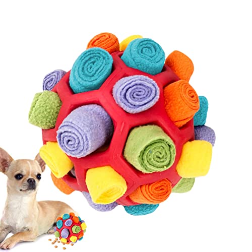 Nupaque Schnüffelmatte Für Hunde | Interaktive Schnüffelball Hundespielzeug | Hundespielzeug Fördert Training Fähigkeiten | Fördert Natürliche Futtersuche Fähigkeiten Für Die Ausbildung von Nupaque