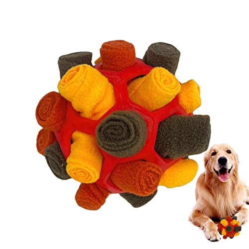 Nupaque Schnüffelmatte Für Hunde | Interaktive Schnüffelball Hundespielzeug | Hundespielzeug Fördert Training Fähigkeiten | Fördert Natürliche Futtersuche Fähigkeiten Für Die Ausbildung von Nupaque