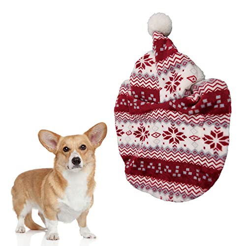 Niedlicher und Klassischer Weihnachtsumhang Für Haustiere, Schützt das Haar, Hautfreundliche Warme Kleidung mit Breiter Anwendung, Für Hunde Bis zu Mittelgroßen Rassen Wie Teddy, Niedlicher und Klassischer Weihnachtsumhang Für Haustiere, Schützt das Haar, Hautfreundliche Warme Kleidung mit Breiter Anwendung, Für Hunde Bis zu Mittelgroßen Rassen Wie Teddy, von Nurnesy