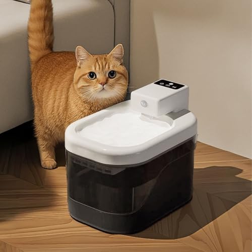 Nurnesy 2L Große Kapazität Katzenwasserbrunnen - Automatische Haustier -Trinkbrunnen & Hundwasserspender Nurnesy 2L Große Kapazität Katzenwasserbrunnen - Automatische Haustier -Trinkbrunnen & Hundwasserspender von Nurnesy