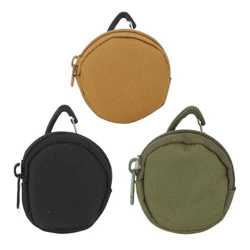 Nurnesy 3pcs Round Dog Treat Beutel - Snacks -Reißverschluss -Snacks Zum Training, Gehen, Camping und Wandern von Nurnesy