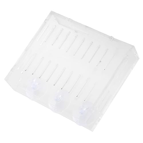 Nurnesy Acryl-Wasserpflanzenbecher, Aquarium-Pflanzenwasser-Grasbecher, Landschaftspflanzen, Anbaubeckenbecher mit Saugnäpfen Nurnesy Acryl-Wasserpflanzenbecher, Aquarium-Pflanzenwasser-Grasbecher, Landschaftspflanzen, Anbaubeckenbecher mit Saugnäpfen von Nurnesy
