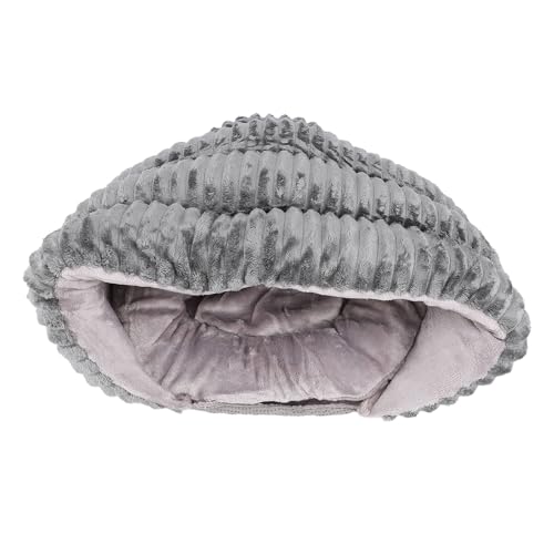 Nurnesy Halbgeschlossene Haustierhütte, Katzenhöhlenbett, Warme und Verdickte Haustierhütte, Abnehmbares und Leicht zu Reinigendes Haustierbett für Hunde oder Katzen, 58 X 45 X Nurnesy Halbgeschlossene Haustierhütte, Katzenhöhlenbett, Warme und Verdickte Haustierhütte, Abnehmbares und Leicht zu Reinigendes Haustierbett für Hunde oder Katzen, 58 X 45 X von Nurnesy