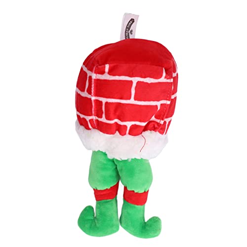 Nurnesy Hunde-Plüsch-Kauspielzeug, Welpenbiss-Zähnereinigungsspielzeug, Kauquietschen-Haustierspielzeug mit Cartoon-Form-Hundespielkamerad, Weihnachtliches Hundespielzeug für Kleine (Rot Nurnesy Hunde-Plüsch-Kauspielzeug, Welpenbiss-Zähnereinigungsspielzeug, Kauquietschen-Haustierspielzeug mit Cartoon-Form-Hundespielkamerad, Weihnachtliches Hundespielzeug für Kleine (Rot von Nurnesy