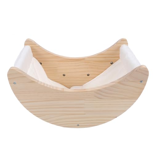 Nurnesy Luxury Cat Fensterbett mit Starken Saugnäpfeln - Sicherer und Bequemer Kiefernholz -Barsch, Einfache Installation für Fenstermontage -Entspannung Nurnesy Luxury Cat Fensterbett mit Starken Saugnäpfeln - Sicherer und Bequemer Kiefernholz -Barsch, Einfache Installation für Fenstermontage -Entspannung von Nurnesy