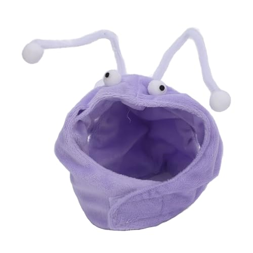 Nurnesy Purple Bee Interactive Cat Teaser Hut - Fun Cat Head Toy für 24-30 cm Hals mit Teaser Stick Nurnesy Purple Bee Interactive Cat Teaser Hut - Fun Cat Head Toy für 24-30 cm Hals mit Teaser Stick von Nurnesy
