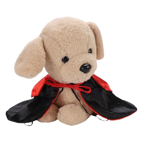 Nurnesy Reversible Haustierkostüm Cape - Red & Black Dog/Katze Umhang, Lustiges Cosplay -Outfit für Party, Cosplay & Foto -Requisite von Nurnesy