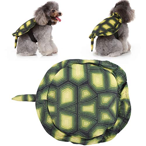 Nurnesy Schildkröten-Hundekostüm, Cosplay-Haustierkleid, Lustiger Hundeoverall, Geeignet für Kleine Hunde, Pudel, Spitz, für Halloween-Partys und Aktivitäten, Kleines (SDZ90 Nurnesy Schildkröten-Hundekostüm, Cosplay-Haustierkleid, Lustiger Hundeoverall, Geeignet für Kleine Hunde, Pudel, Spitz, für Halloween-Partys und Aktivitäten, Kleines (SDZ90 von Nurnesy