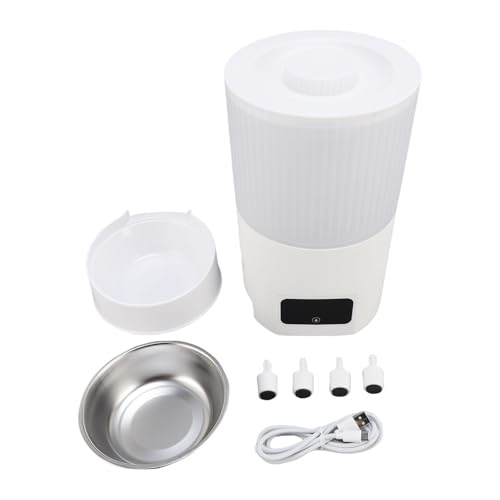 Nurnesy Smart Automatic Pet Feeder | 3L Große Kapazität für Hunde und Katzen | Programmierbarer Zeitpunkt mit Smartphone -App | Fernbedienung, Einstellbare Teile Nurnesy Smart Automatic Pet Feeder | 3L Große Kapazität für Hunde und Katzen | Programmierbarer Zeitpunkt mit Smartphone -App | Fernbedienung, Einstellbare Teile von Nurnesy