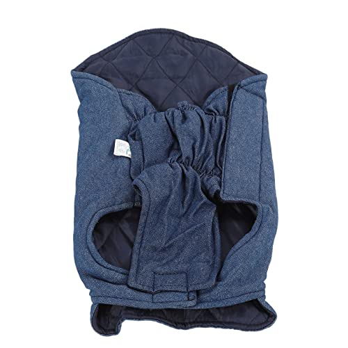 Warme Baumwoll-Hundejacke, Bequeme Kleidung für Haustiere, Draußen und Drinnen, Verhindert Sonnenbrand. Lockere Hunde-Herbstkleidung für, Beagle, Golden Retriever, Yorkshire (2XL) von Nurnesy