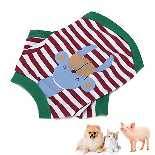 Weicher Haustieranzug, Einfaches und Stilvolles Design, Sicher und Hautfreundlich, Bequem an- und Auszuziehen, Drinnen und Draußen für Kleine und Mittelgroße Welpen (XL) von Nurnesy