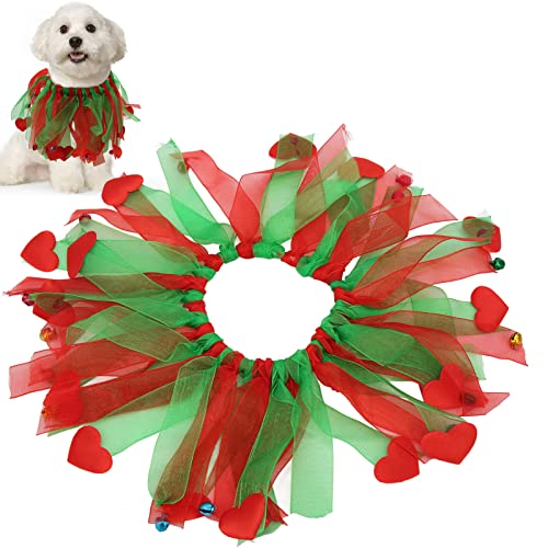 Weiches, Farbenfrohes Haustier-Weihnachtshalsband mit Glöckchen, Dekoratives Hundehalsband, Bequemes Haustierhalsband, Haustier-Foto-Requisite, Feiertags-Haustierhalsband, Buntes Weiches, Farbenfrohes Haustier-Weihnachtshalsband mit Glöckchen, Dekoratives Hundehalsband, Bequemes Haustierhalsband, Haustier-Foto-Requisite, Feiertags-Haustierhalsband, Buntes von Nurnesy