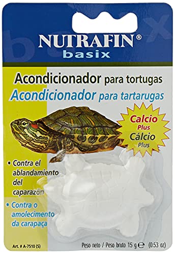 Nutrafin Basix Turtle Conditioner, für Schildkröten, stärkt den Panzer von Schildkröten, verhindert die Aussäuerung des Wassers durch Kotabgabe, 15g von Nutrafin
