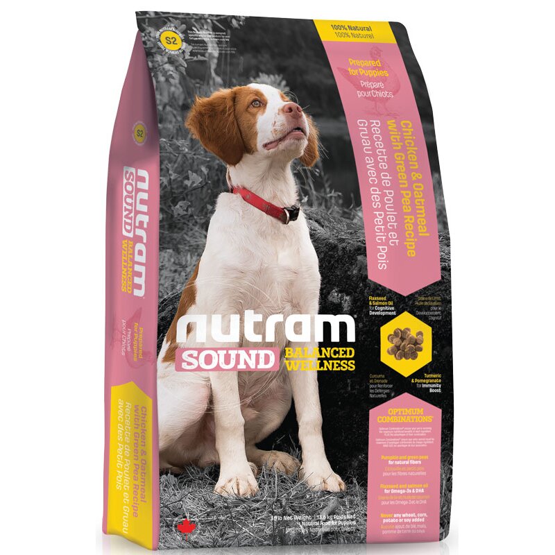 Nutram S2 Puppy - 11,4 kg (MHD 5/25) (20,57 € pro 1 kg) von Nutram