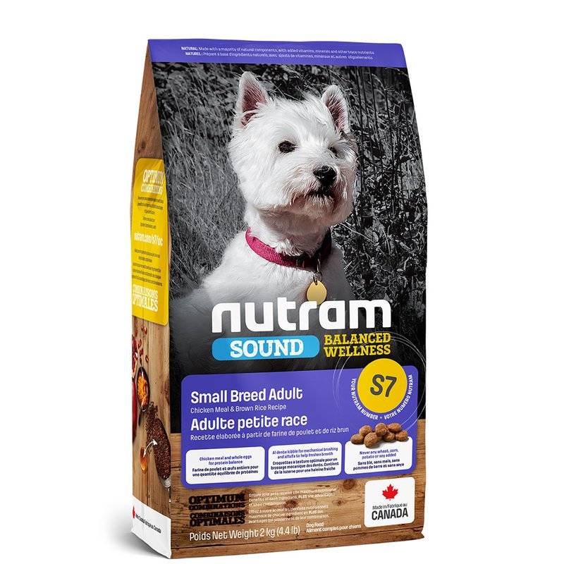 Nutram S7 Small Breed Adult Dog - 2 kg (9,98 € pro 1 kg) von Nutram