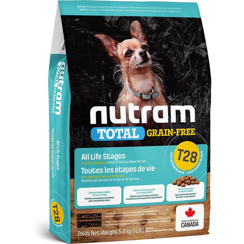 Nutram Total Grain Free T28 Small Breed Lachs & Forelle -... (13,47 € pro 1 kg) von Nutram