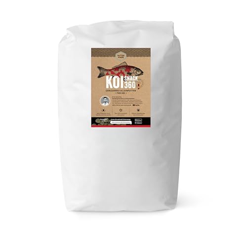 Nutramare Koi360 Snack 20 kg Koi-Leckerli | Gesunde Alternative zu Seidenraupen durch vollwertige Nährstoffe von Nutramare