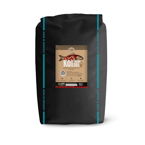 Nutramare Koi360 Snack 15 kg Koi-Leckerli | Gesunde Alternative zu Seidenraupen durch vollwertige Nährstoffe von Nutramare