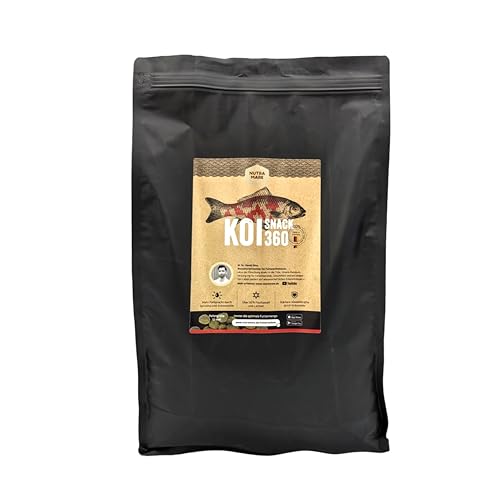 Nutramare Koi360 Snack 4,5 kg Koi-Leckerli | Gesunde Alternative zu Seidenraupen durch vollwertige Nährstoffe von Nutramare