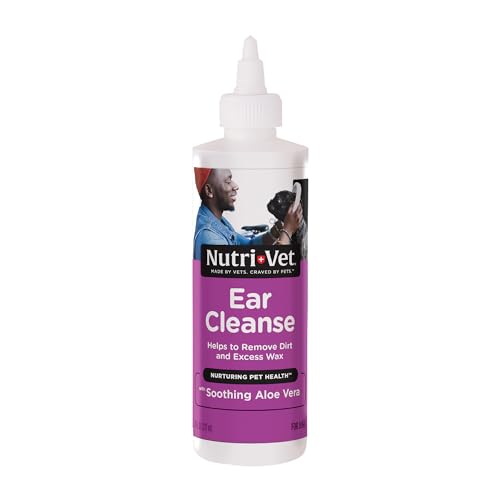 Nutri Vet nutri-vet ohr reinigen flüssigkeit mit aloe vera formuliert antibakteriell für hunde 8 unzen Nutri Vet nutri-vet ohr reinigen flüssigkeit mit aloe vera formuliert antibakteriell für hunde 8 unzen von Nutri-Vet