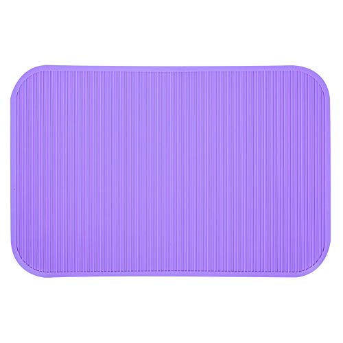 Nährstätte Nicht -Slip -Gummi -Matte Pet Pet Badebadetabelle 36x24 Zoll strukturierte Außenverstärkte Griffsicherheit (NutriEssjgysYy-01) von NutriEss